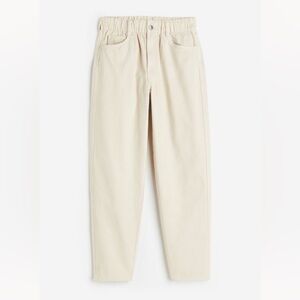 H&M High Waist Twill Pants